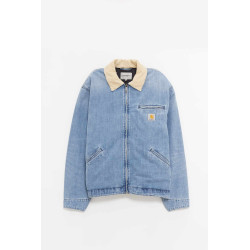 CARHARTT WIP BLUE DUSTY H BROWN OG DETROIT JACKET